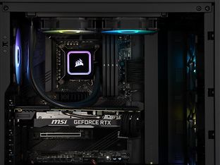 Corsair iCUE H100x RGB ELITE -nestejäähdytysjärjestelmä, musta, kuva 9