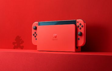 Nintendo Switch OLED - Mario Red Edition -pelikonsoli, punainen, kuva 3