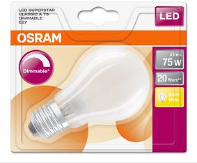 Osram Superstar LED-lamppu, E27, 2700K, 1055 lm, matta, kuva 3