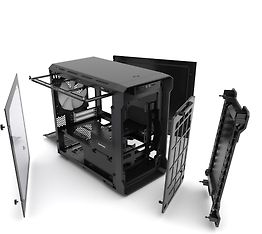 Phanteks Enthoo EvoLV ITX Tempered Glass  -mini-ITX-kotelo, ikkunalla, musta, kuva 5