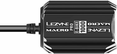 LEZYNE ebike Macro Drive 1000 -pyörävalaisin, musta, kuva 4