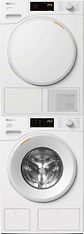 Miele WSD 663 WCS -pyykinpesukone ja Miele TSC 223 WP -kuivausrumpu