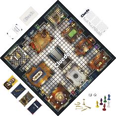 Hasbro Cluedo Classic -lautapeli, suomenkielinen, kuva 2