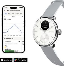 Withings Scanwatch 2 -älykello, 38 mm, valkoinen, kuva 5