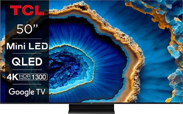 TCL C805 50" 4K QLED Mini-LED Google TV