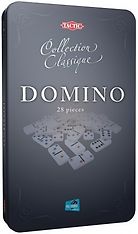 Domino metallilaatikossa