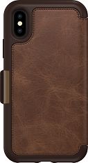 Otterbox Strada -lompakkokotelo iPhone X, ruskea, kuva 2