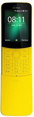 Nokia 8110 4G (2018) -peruspuhelin, keltainen, kuva 2