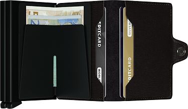 Secrid Crisple Twinwallet -lompakko, musta, kuva 3