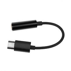 Cablexpert USB-C - 3,5 mm -audioadapteri, musta