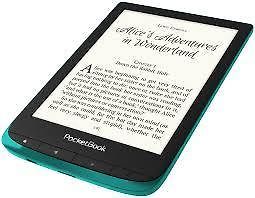 PocketBook Touch Lux 4 - e-kirjojen lukulaite, musta/turkoosi, kuva 2