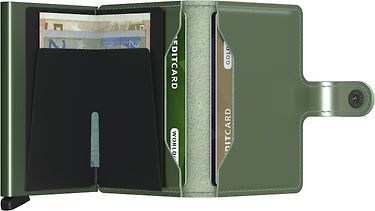 Secrid Metallic Miniwallet -lompakko, vihreä, kuva 4
