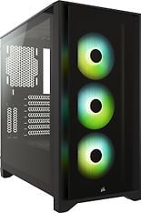 Corsair iCUE 4000X Mid Tower ATX-kotelo ikkunalla, musta