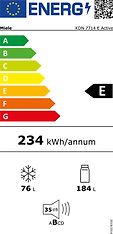 Miele KDN 7714 E -jääkaappipakastin, integroitava, kuva 13