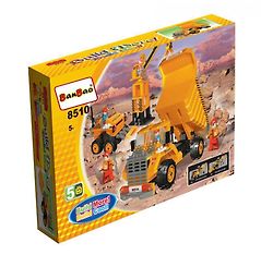 BanBao Engineering - rakennustyömaa kippiautolla, nostokurjella ja traktorilla, 377 osaa