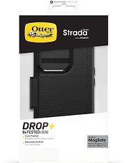 Otterbox Strada MagSafe -lompakkokotelo, iPhone 15 Pro, musta, kuva 6