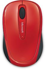 Microsoft Wireless Mobile Mouse 3500 -hiiri, punainen, kuva 2