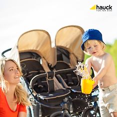 Hauck Roadster Duo SLX -tuplarattaat 2016, Caviar/Almond, kuva 5