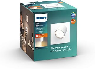 Philips Star WarmGlow LED -spottivalaisin, 4,5 W, valkoinen, kuva 8