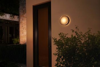 Philips Daylo HUE Outdoor white and color ambiance -älyseinävalaisin, 22 cm, ruostumaton teräs, ulkokäyttöön 15 W, kuva 11