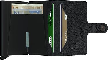 Secrid Veg Tanned Miniwallet -lompakko, musta, kuva 4