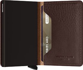 Secrid Veg Tanned Slimwallet -lompakko, tummanruskea, kuva 3