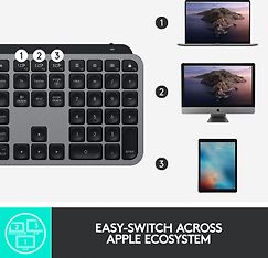 Logitech MX Keys for Mac -näppäimistö, kuva 3