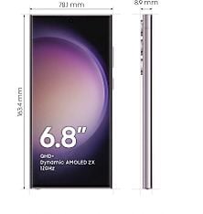 Samsung Galaxy S23 Ultra 5G -puhelin, 256/8 Gt, laventeli, kuva 4