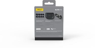 Jabra Elite 10 vastamelunappikuulokkeet, musta, kuva 12