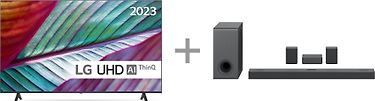 LG UR7800 65" 4K LED TV + LG S80QR 5.1.3 Dolby Atmos Soundbar -tuotepaketti