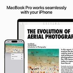 Apple MacBook Pro 16” M3 Max 128 Gt, 4 Tt 2023 -kannettava, hopea (MUW73), kuva 7