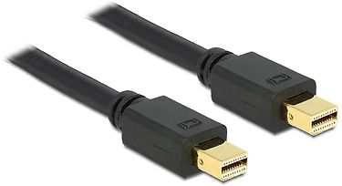 Delock Mini Displayport 1.2 -kaapeli, uros - uros, 2 m