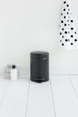 Brabantia Pedal Bin newIcon -roska-astia 3 l, matta musta, kuva 2