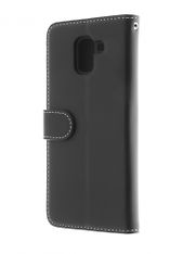 Insmat Exclusive Flip Case lompakkokotelo, Samsung Galaxy J6 (2018), musta, kuva 2