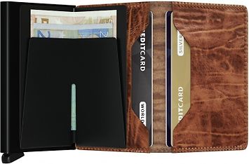 Secrid Slimwallet Dutch Martin -lompakko, ruskea, kuva 2