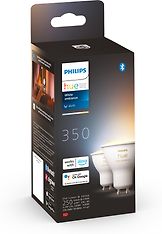 Philips Hue-LED-älylamppu multipack, BT, White ambiance, GU10, 2-pack, kuva 2