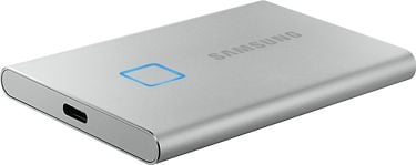 Samsung T7 Touch -ulkoinen SSD-levy, 2 Tt, hopea, kuva 12
