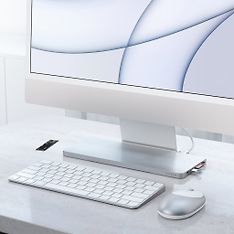 Satechi USB-C Slim Dock for 24" iMac -telakka, hopea, kuva 11