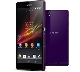 Sony Xperia Z Android-älypuhelin, violetti