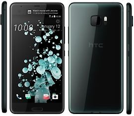 HTC U Ultra -Android-puhelin, 64 Gt, musta