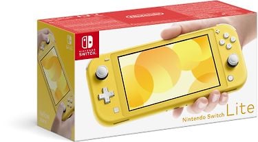 Nintendo Switch Lite -pelikonsoli, keltainen
