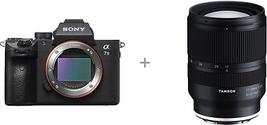 Sony A7 III -järjestelmäkamera + Tamron 17-28 mm 2.8