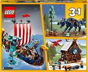 LEGO Creator 31132 - Viikinkilaiva ja Midgårdin käärme, kuva 10