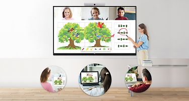 LG 75TR3BF-B 75" UHD -infonäyttö kosketusominaisuudella, kuva 6