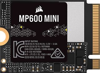 Corsair MP600 MINI 1 Tt PCIe x4 NVMe M.2 2230 -SSD-kovalevy, kuva 4