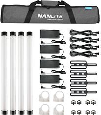 Nanlite PavoTube II 15XR -LED-pikseliputkivalo, 4 valon setti