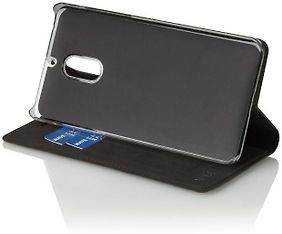Wave BookCase -suojakotelo, Nokia 6, musta, kuva 5