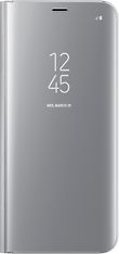 Samsung Galaxy S8 Clear View Cover -suojakansi, hopea
