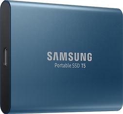 Samsung SSD T5 ulkoinen SSD-levy 250 Gt, sininen, kuva 2