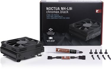 Noctua NH-L9i chromax.black -matalaprofiilinen prosessorijäähdytin, kuva 3